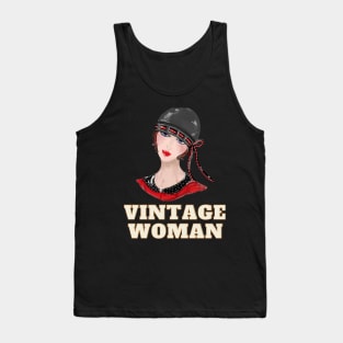 Vintage Woman Tank Top